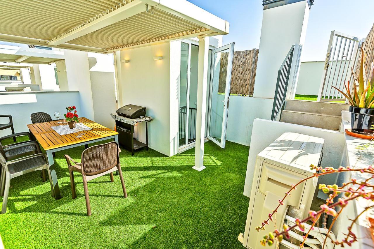 Oceanfront Duplex With A Rooftop Pool And Terrace El Puerto de Santa Maria Ngoại thất bức ảnh