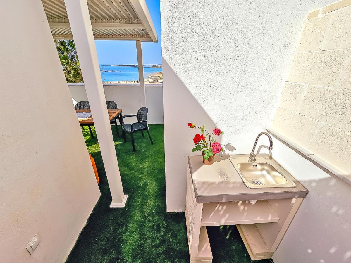 Oceanfront Duplex With A Rooftop Pool And Terrace El Puerto de Santa Maria Ngoại thất bức ảnh