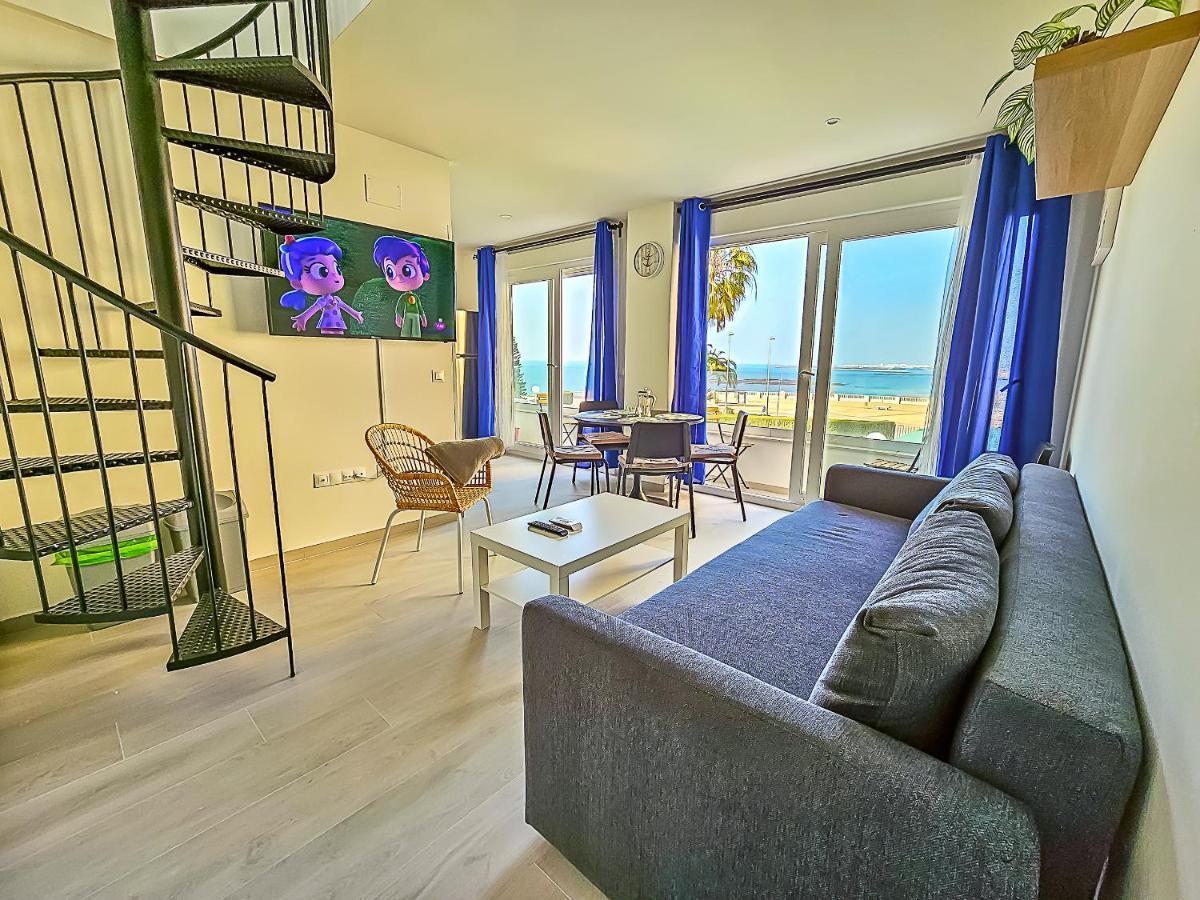 Oceanfront Duplex With A Rooftop Pool And Terrace El Puerto de Santa Maria Ngoại thất bức ảnh
