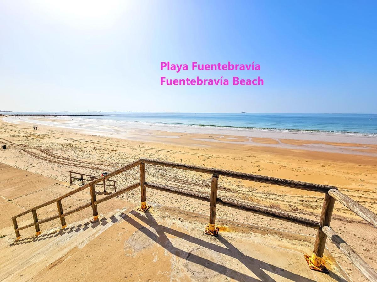 Oceanfront Duplex With A Rooftop Pool And Terrace El Puerto de Santa Maria Ngoại thất bức ảnh
